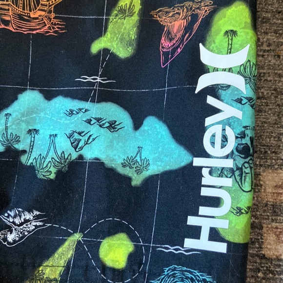 TODDLER BOY HURLEY SWIM TRUNKS 4T - Picture 2 of 6